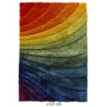 Elastic &amp; Silk Shaggy 3D Design Rug